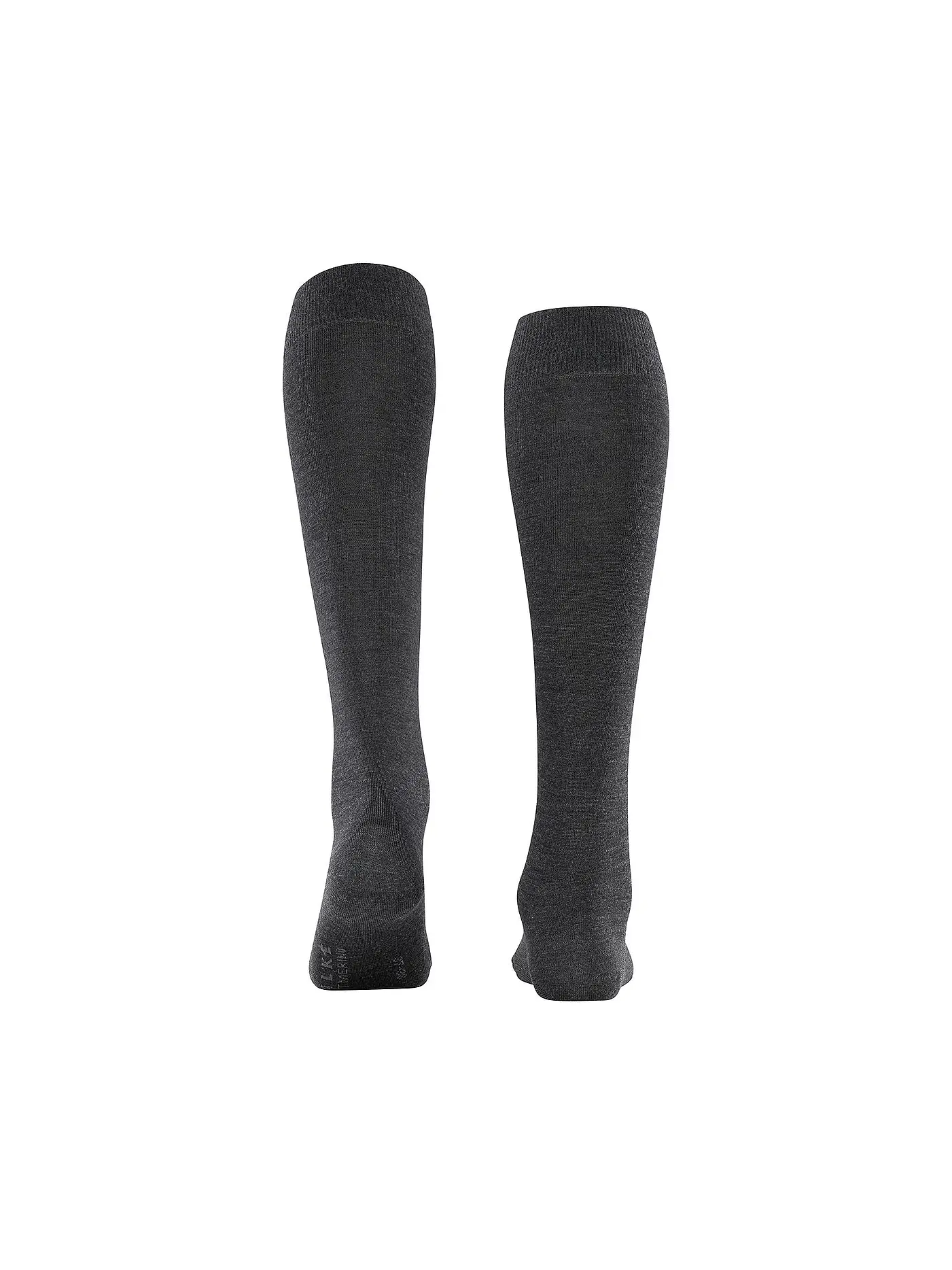 FALKE | Kniestrümpfe military | grau